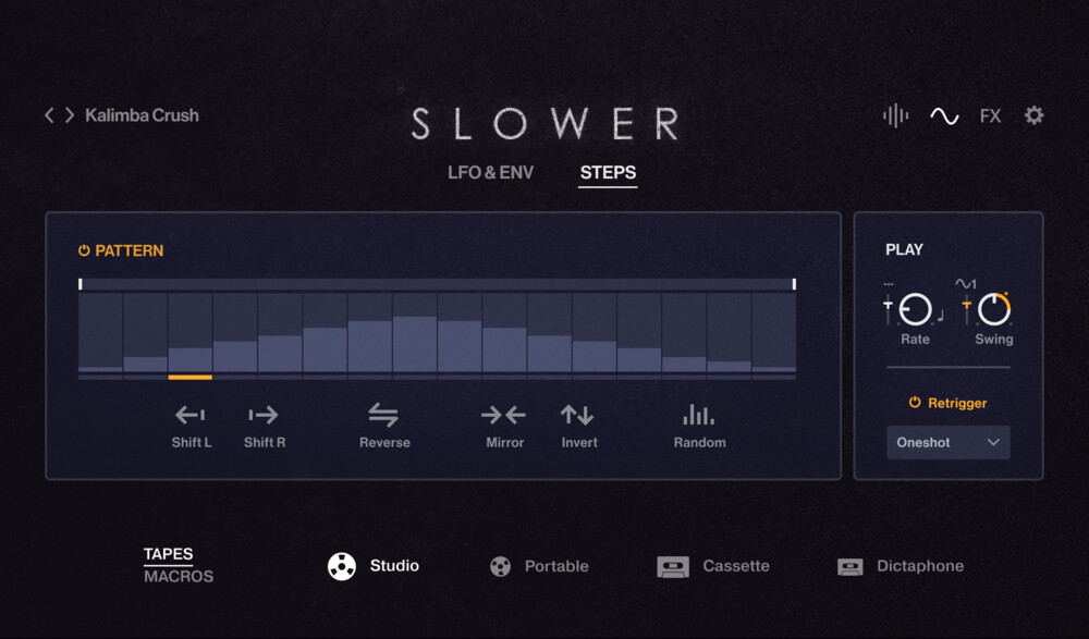 e-instruments Slower