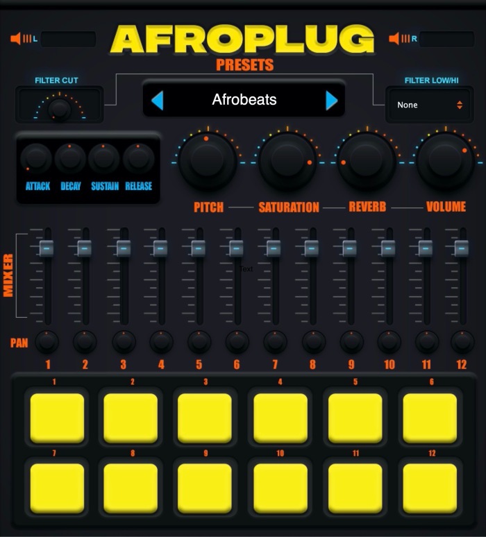 Afroplugin Main UI