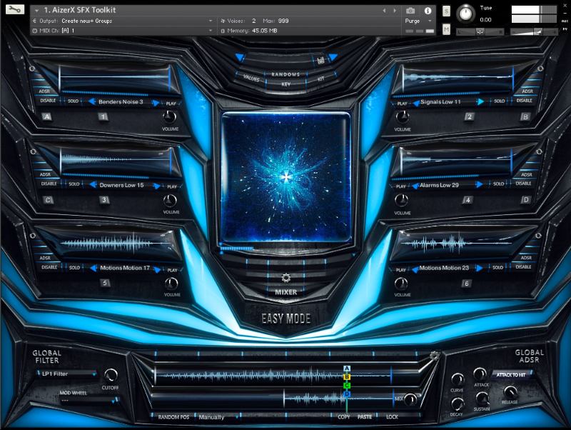 Keepforest AizerX - Trailer SFX Designer Toolkit | UI Image 1