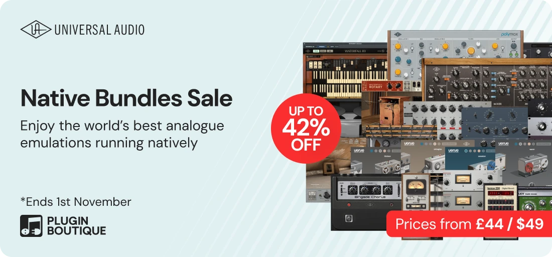 Universal Audio Native Bundles Sale