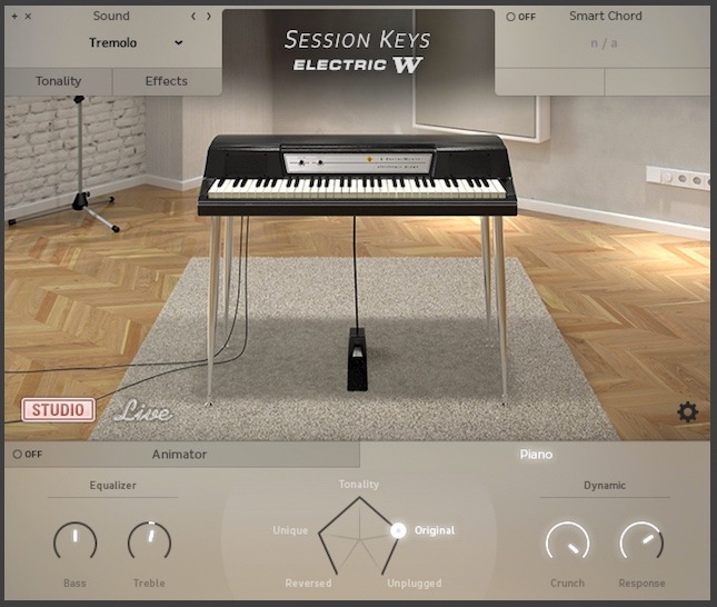 Session Keys Electric W - User Interface Studio