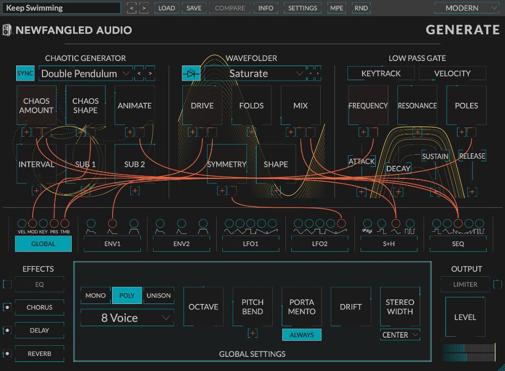 Eventide Generate - User Interface