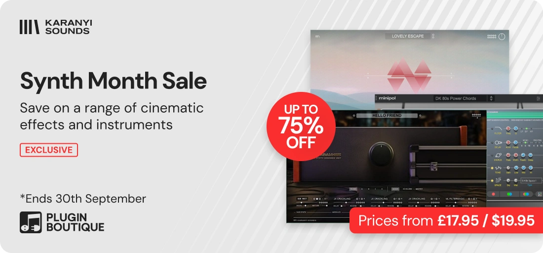 Karanyi Sounds Synth Month Sale (Exclusive)