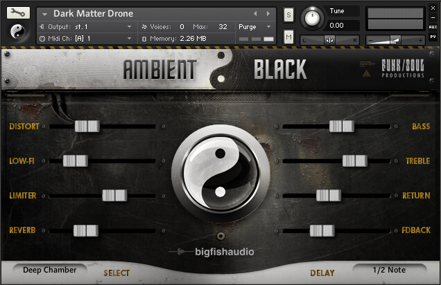 Big Fish Audio Ambient Black