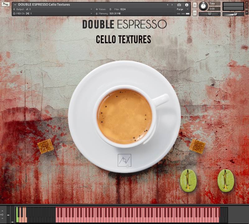 Have Audio Cello Textures Dystopian: Double Espresso - User Interface