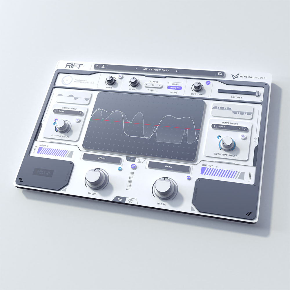 Minimal Audio Rift 2.0 - 3D Render 1