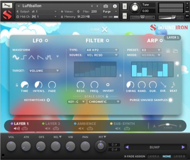 Soundiron Luftballon - UI Advanced