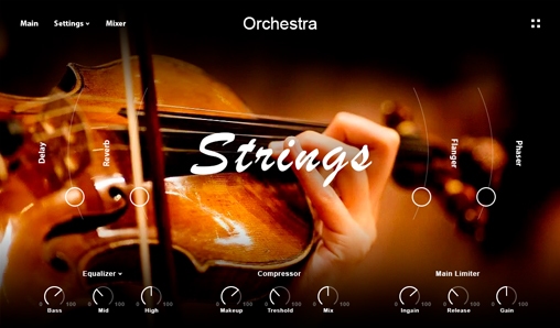 Muze Neo - Strings Solo GUI