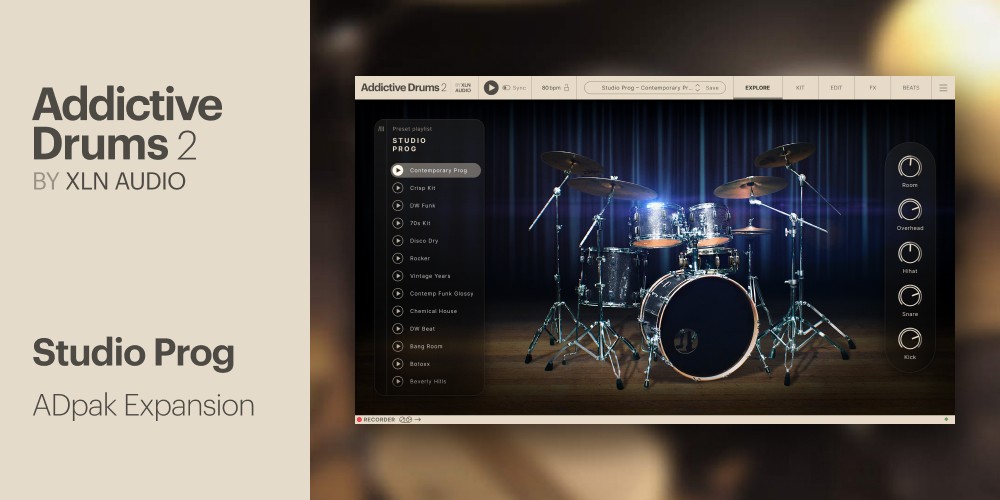 XLN Audio Studio Prog ADpak