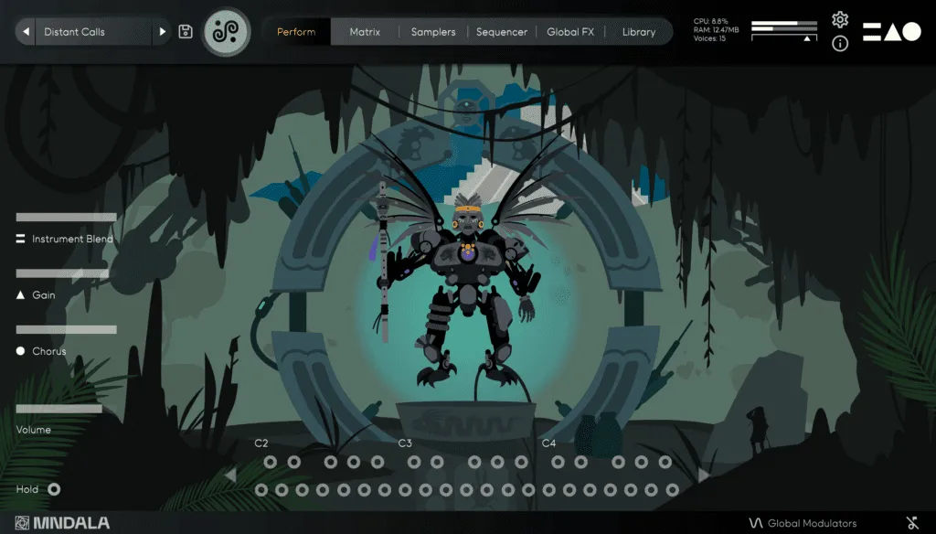 MNTRA Instruments Huracan - GUI