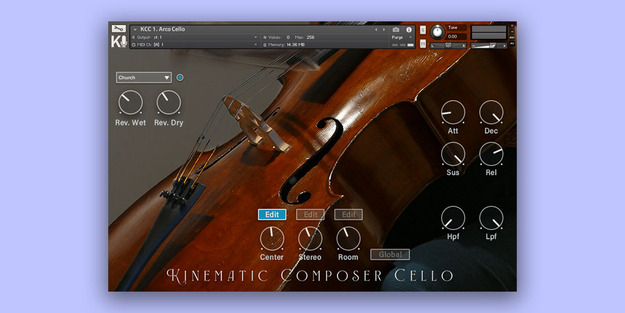 Kinematic Composer Cello screenshot