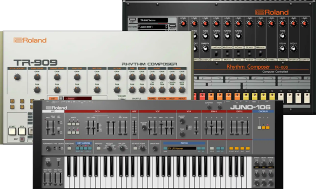Roland Black Friday Bundle: TR-808, TR-909 & Juno-106 | Plugin