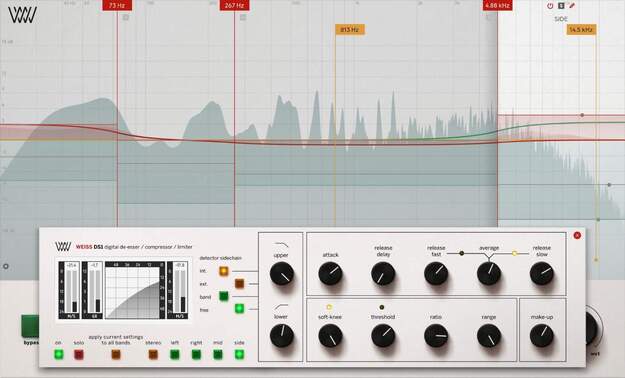 Weiss DS5 Multiband Compressor (crossgrade from Weiss DS1-MK3) screenshot