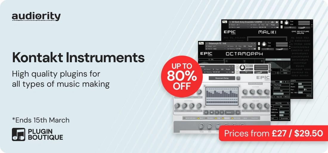 Audiority Kontakt Instruments Sale