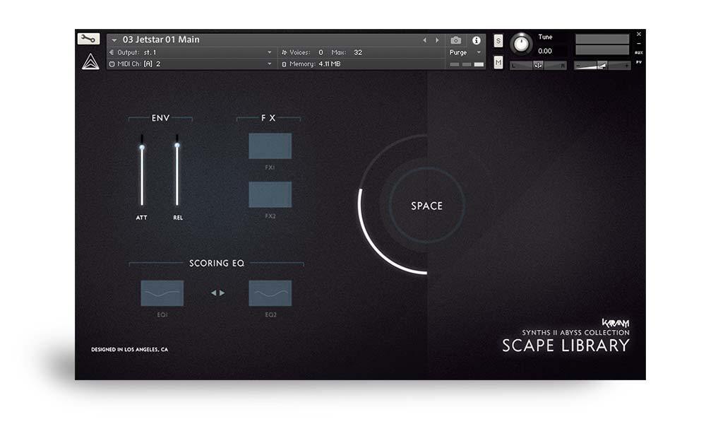 Synths II Abyss - User Interface 3