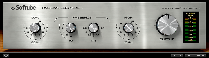 Passive Equalizer User Interface