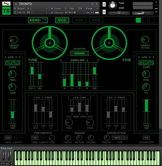 Tronto User Interface