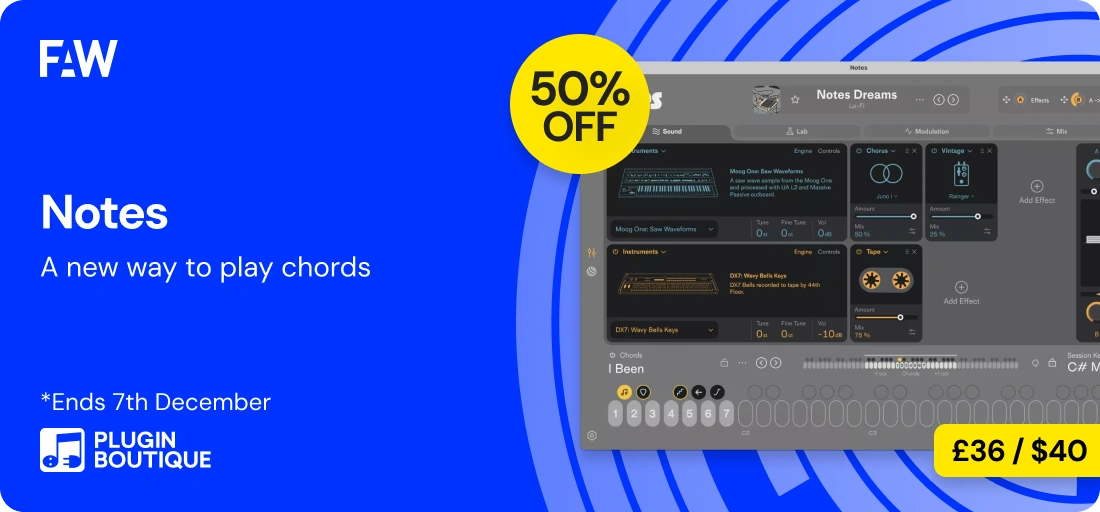 FAW Notes Intro Sale