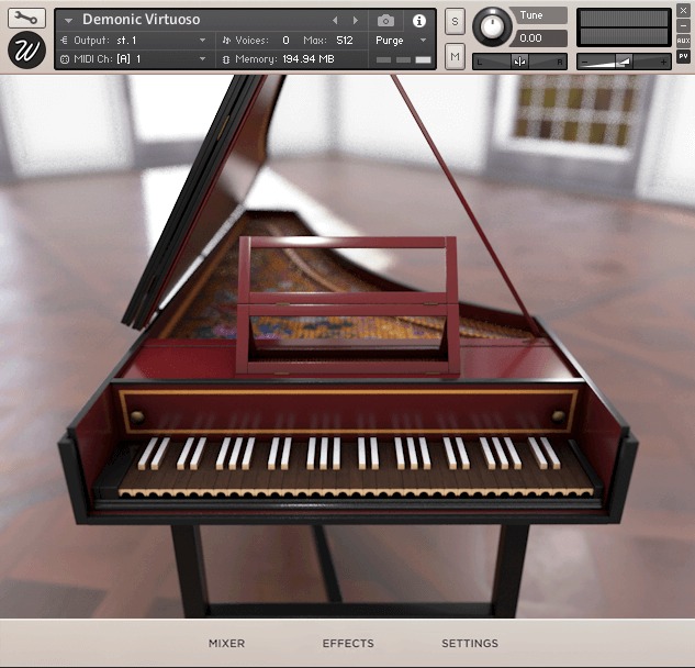 Demonic Virtuoso GUI Image