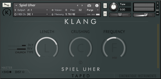 KLANG TAPED: Spiel Uher