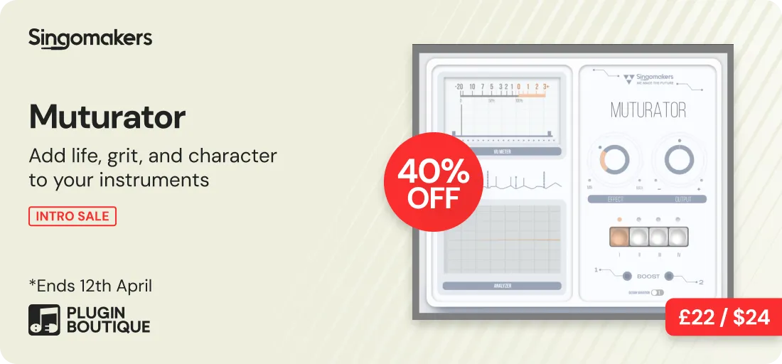 SINGOMAKERS Muturator Intro Sale