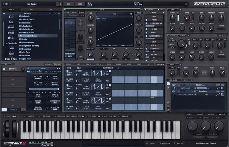 Vengeance Sounds VPS Avenger 2 - FX Quantum