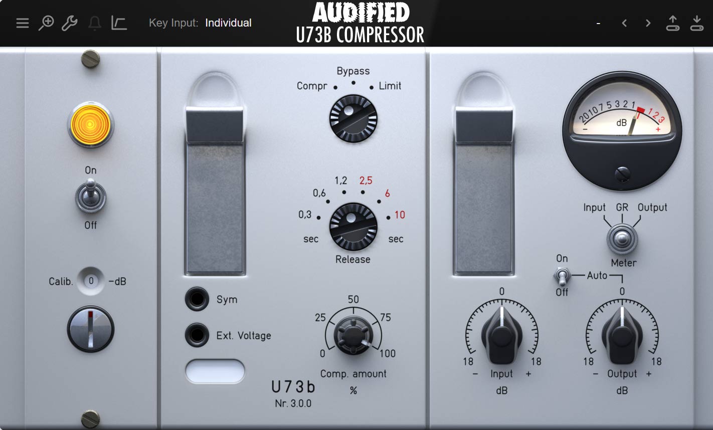 Audified U73b Compressor - UI Image