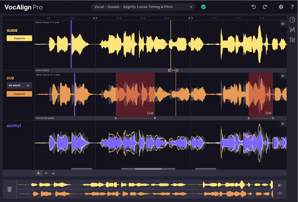 VocAlign 6 Pro - Waveform View 2