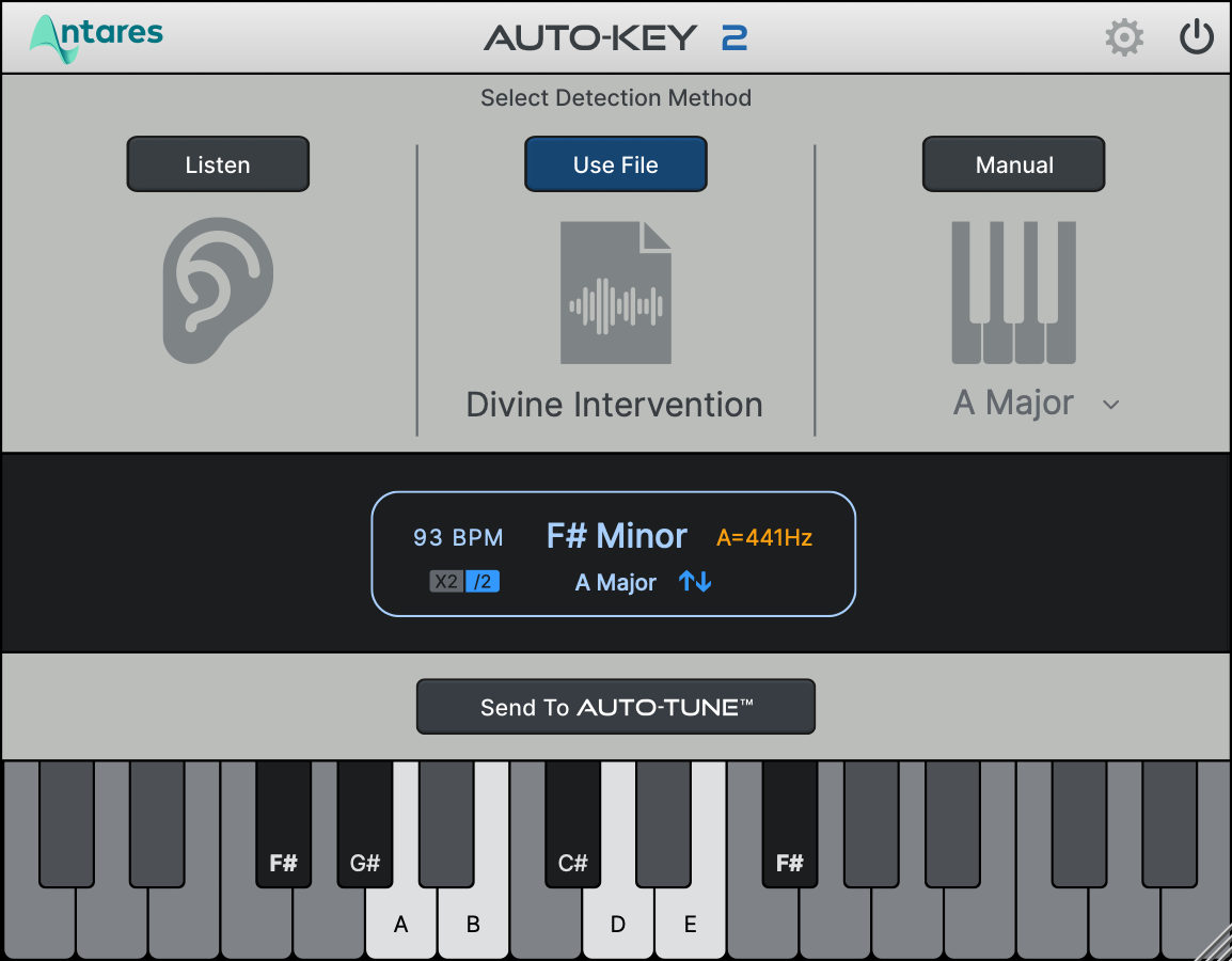 Antares Auto-Key 2 - Light UI 2