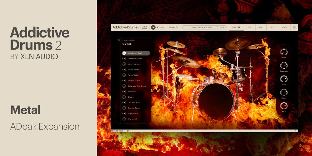 XLN Audio Metal ADpak