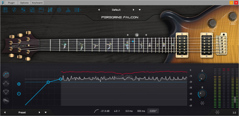 Ample Guitar Peregrine Falcon - UI 6