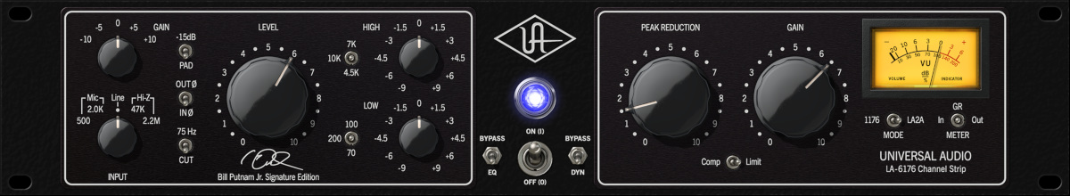 LA-6176 Signature Channel Strip - LA-2A UI