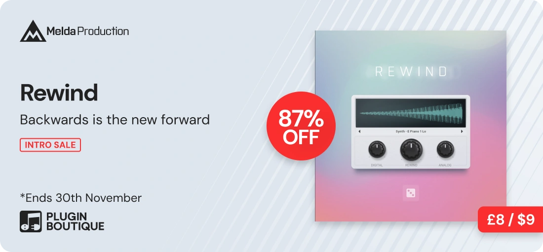 MeldaProduction Rewind Intro Sale