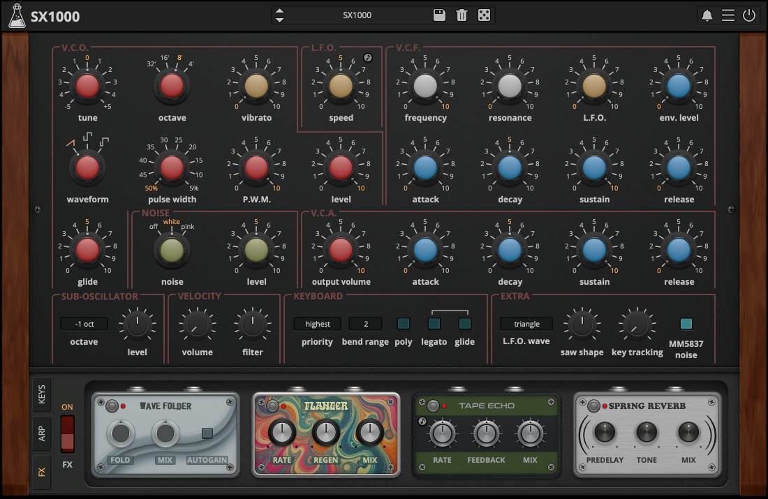 AudioThing SX1000 - UI 3