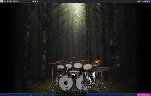Final Metal Drums interface
