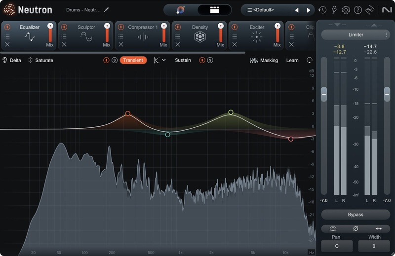 iZotope Neutron 5 - EQ Transient Sustain
