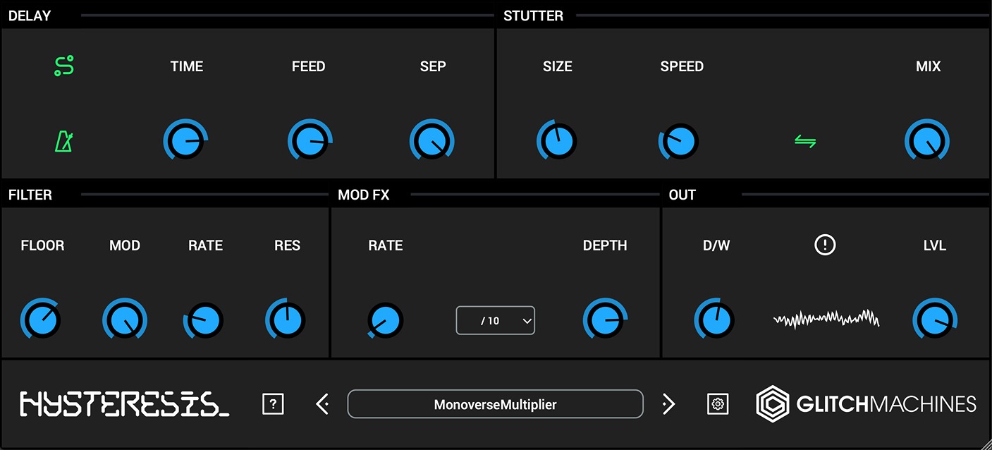 Hysteresis - User Interface