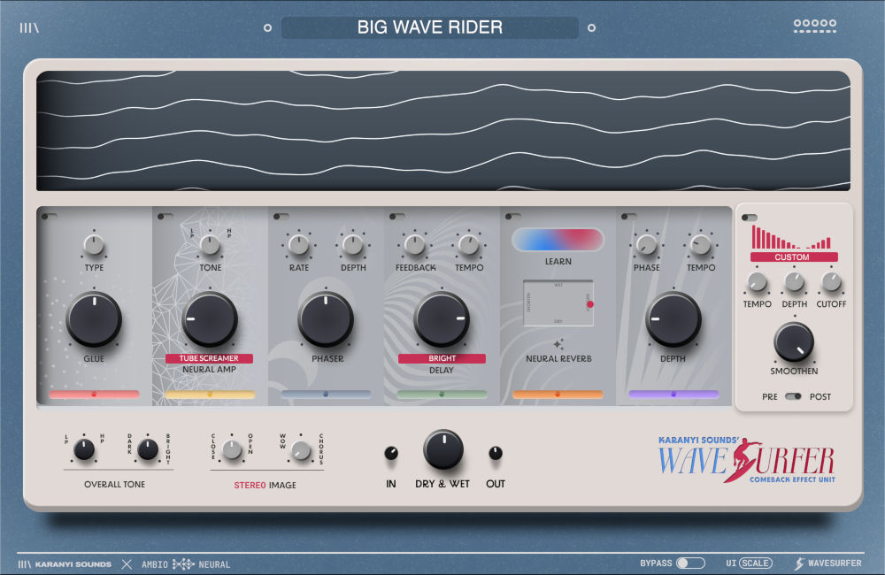 Karanyi Sounds Wavesurfer - GUI