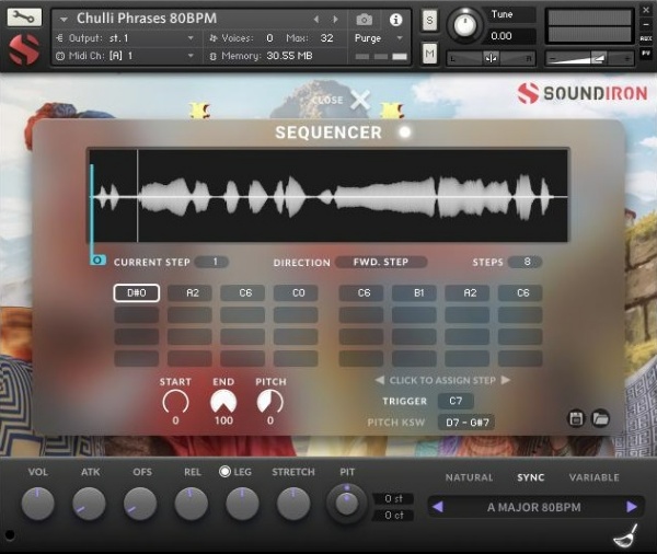 Los Andes Pan Flutes Kontakt Sequencer