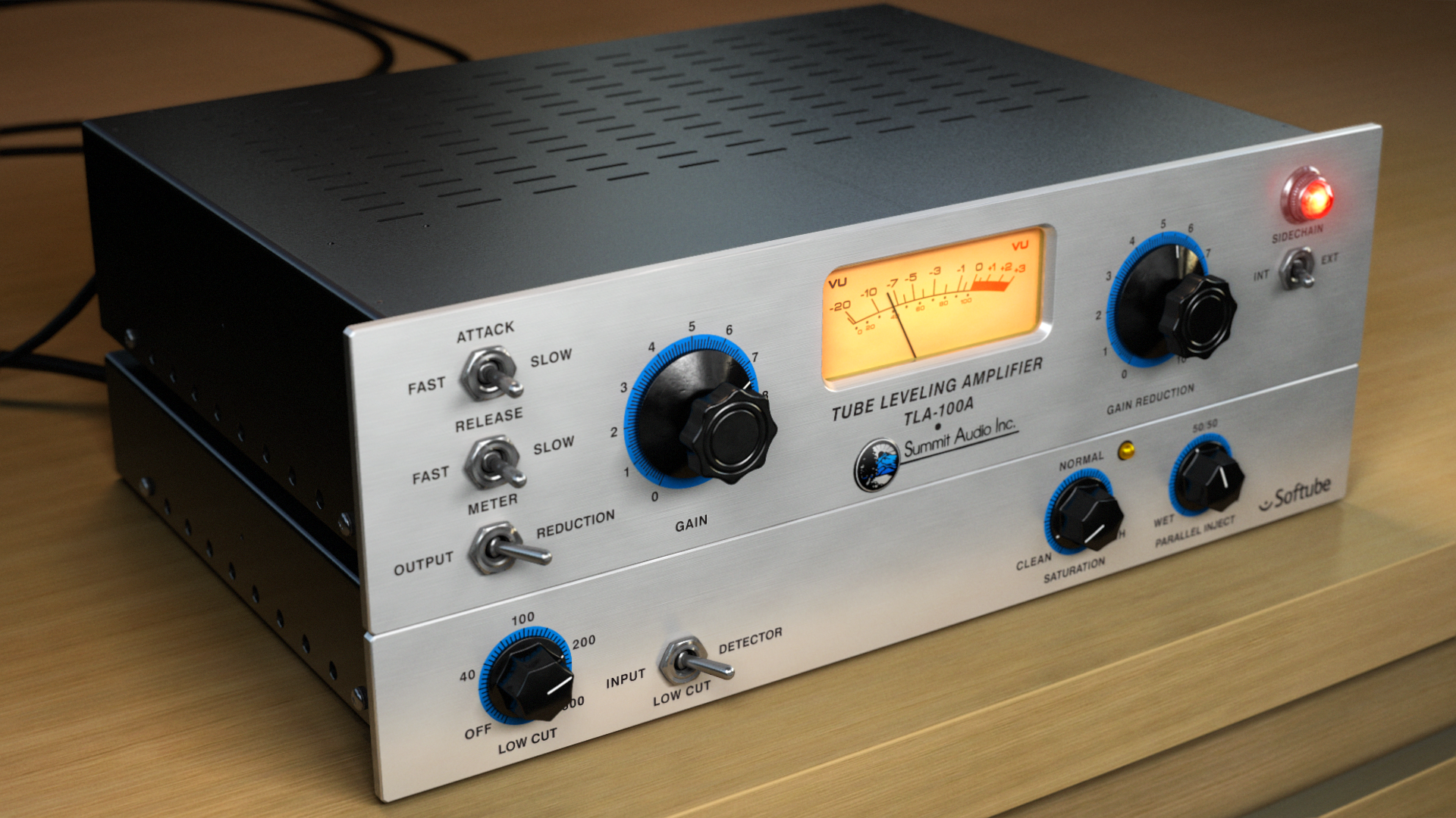 Summit Audio TLA-100A Compressor Image (Angled Shot)