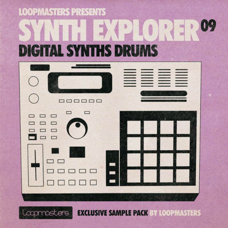 Loopmasters Synth Explorer Digital Synth Drums
