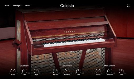 Muze Max & Neo - Celesta GUI