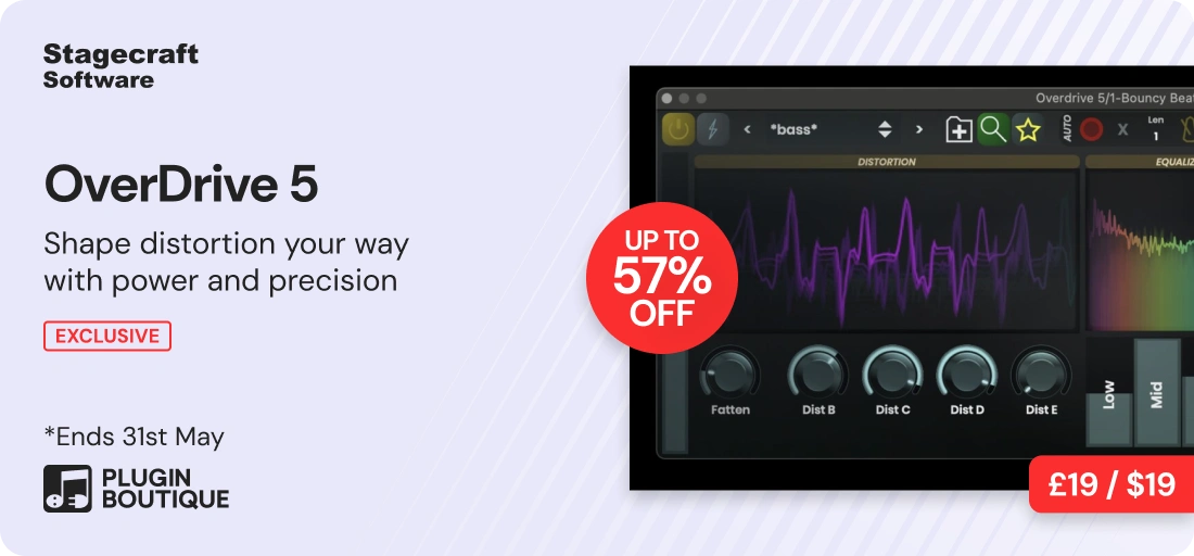 Stagecraft Software OverDrive May Sale