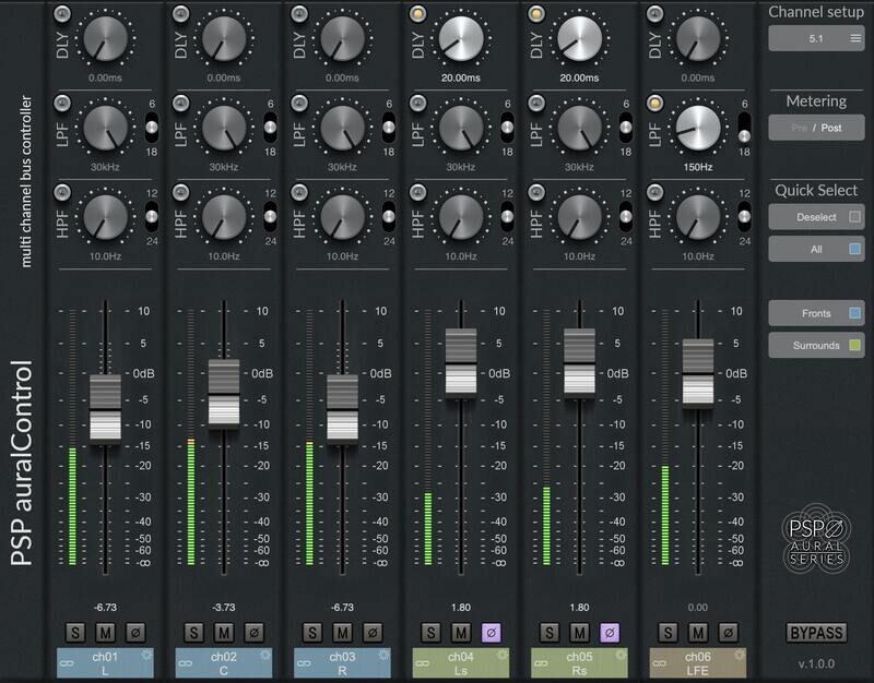 PSP Audioware PSP auralControl