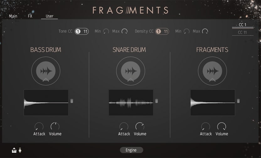 Sonuscore Fragments - Modern Percussion - GUI 3