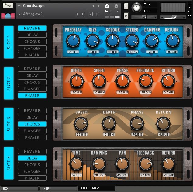 Chordscape FX User Interface 2
