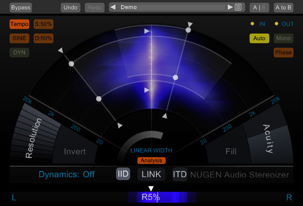 Stereoizer User Interface