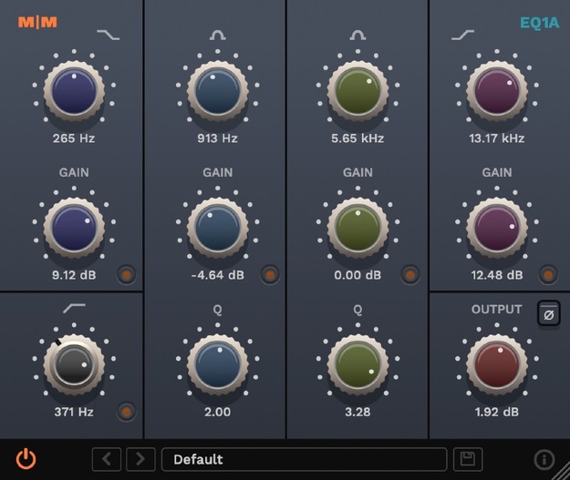 EQ1A Equalizer screenshot