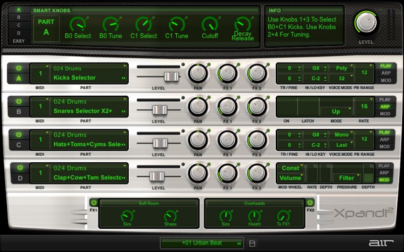 Xpand!2 User Interface