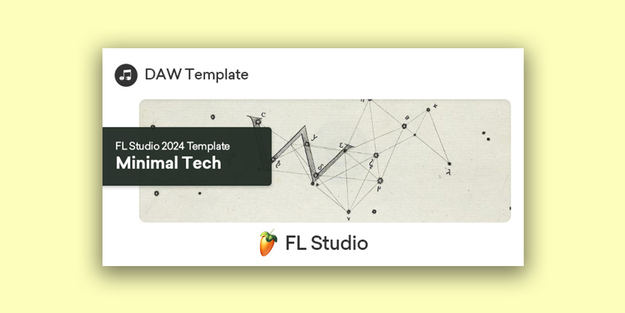 Minimal Tech FL Studio 2024 Template screenshot